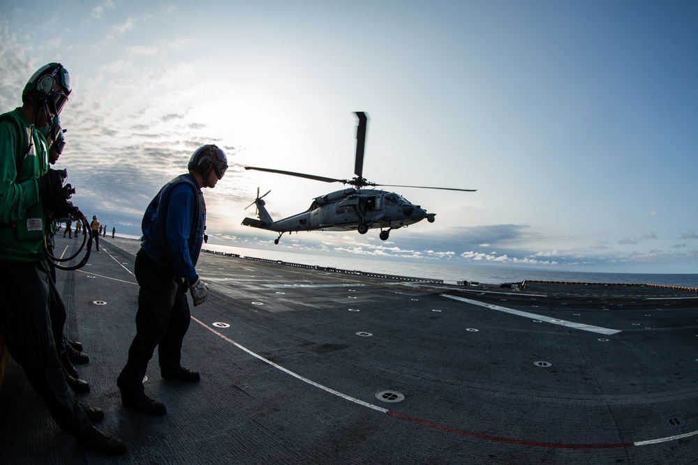 31st MEU, USS America conduct air defense exercise