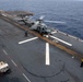 USS America (LHA 6) conducts flight operations.