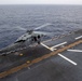 USS America (LHA 6) conducts flight operations.