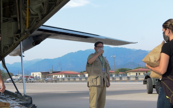 U.S. Air Force C-130J returns U.S. citizens from Honduras