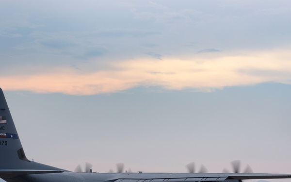 U.S. Air Force C-130J returns U.S. citizens from Honduras