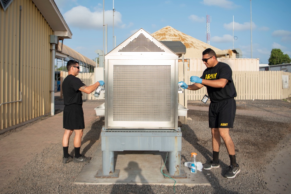 CJTF-HOA, CLDJ roll-out disinfectant teams