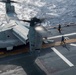 USS America (LHA 6) conducts flight operations.