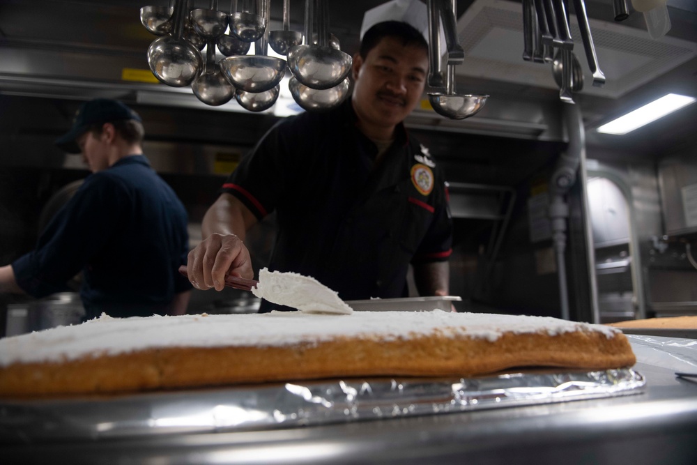 Rafael Peralta Celebrates the Chief's 127 birthday
