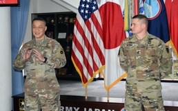 Promotion cause for celebration at Camp Zama
