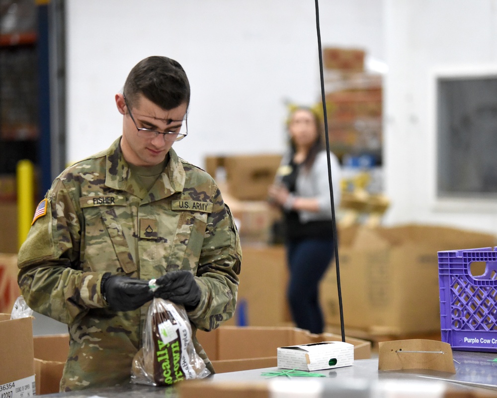 60,000 pounds of food prepared as the Michigan National Guard Assist Food Banks during COVID-19 response