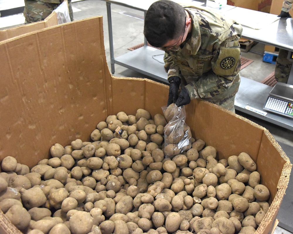 60,000 pounds of food prepared as the Michigan National Guard Assist Food Banks during COVID-19 response