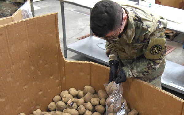 60,000 pounds of food prepared as the Michigan National Guard Assist Food Banks during COVID-19 response