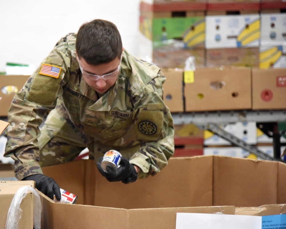 60,000 pounds of food prepared as the Michigan National Guard Assist Food Banks during COVID-19 response