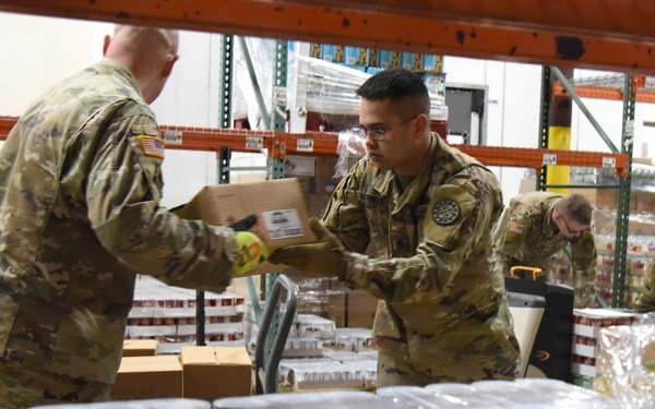 60,000 pounds of food prepared as the Michigan National Guard Assist Food Banks during COVID-19 response