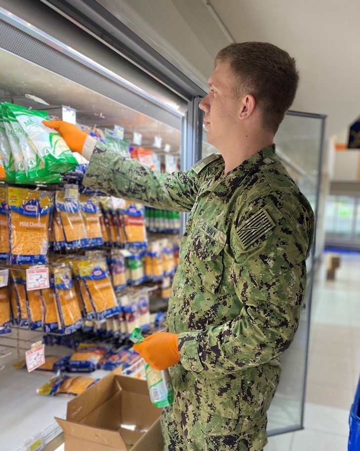 NMCB 1 Supports Naval Station Rota, Spain Commissary Response to COVID-19