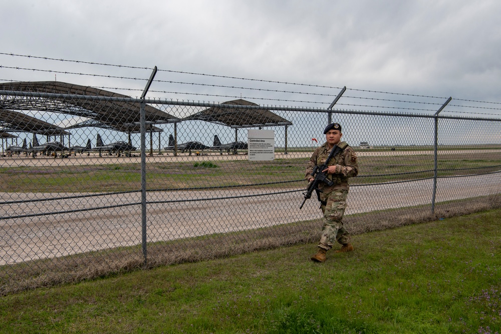 Vance Defender Patrolling the Fence Line