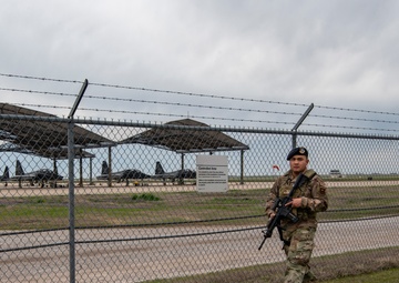 Vance Defender Patrolling the Fence Line