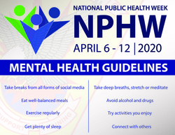 National Public Health Week: Mental Health