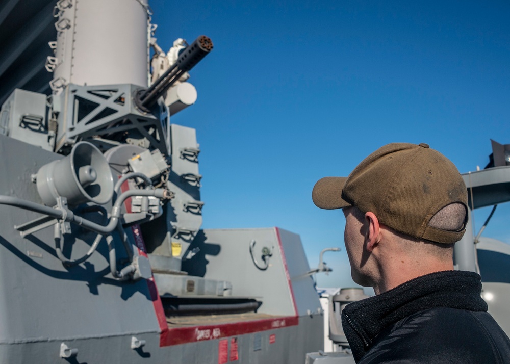 CIWS test