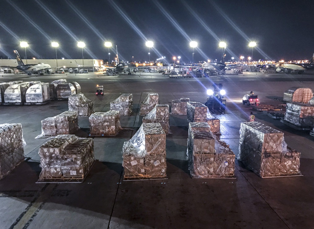 FEMA Air Bridge Delivers supplies for Nationwide Distribution