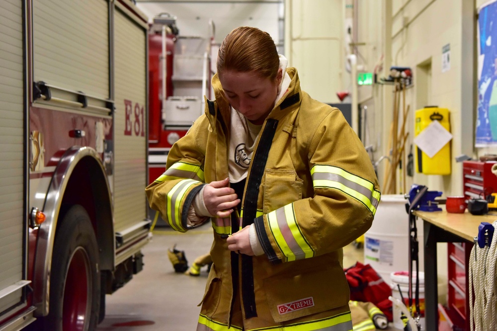 Eielson fire department fights more than fires