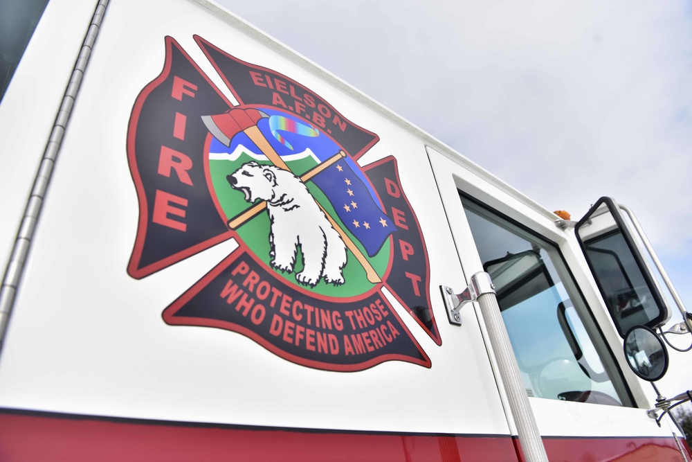 Eielson fire department fights more than fires