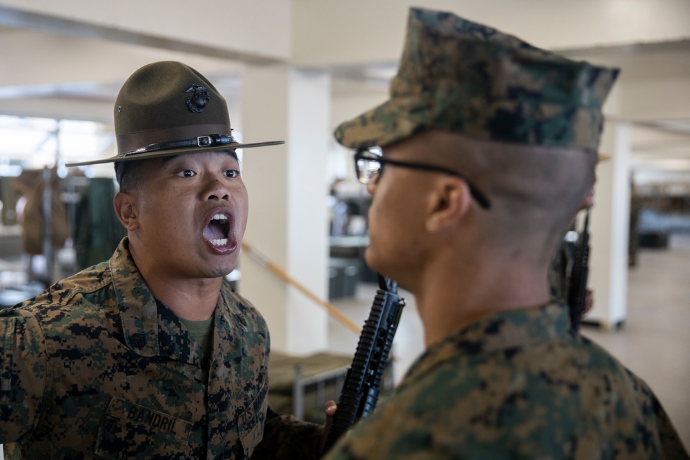 DVIDS - Images - Charlie Company Senior Drill Instructor Inspection ...