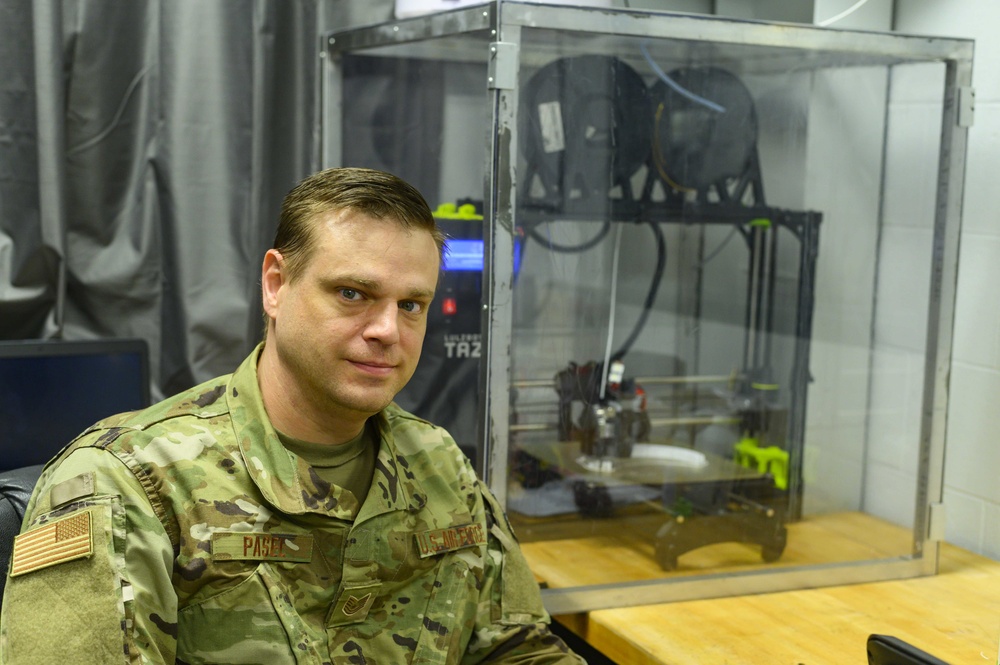 Airmen use 3-D printing to overcome Face Shield shortage in West Virginia