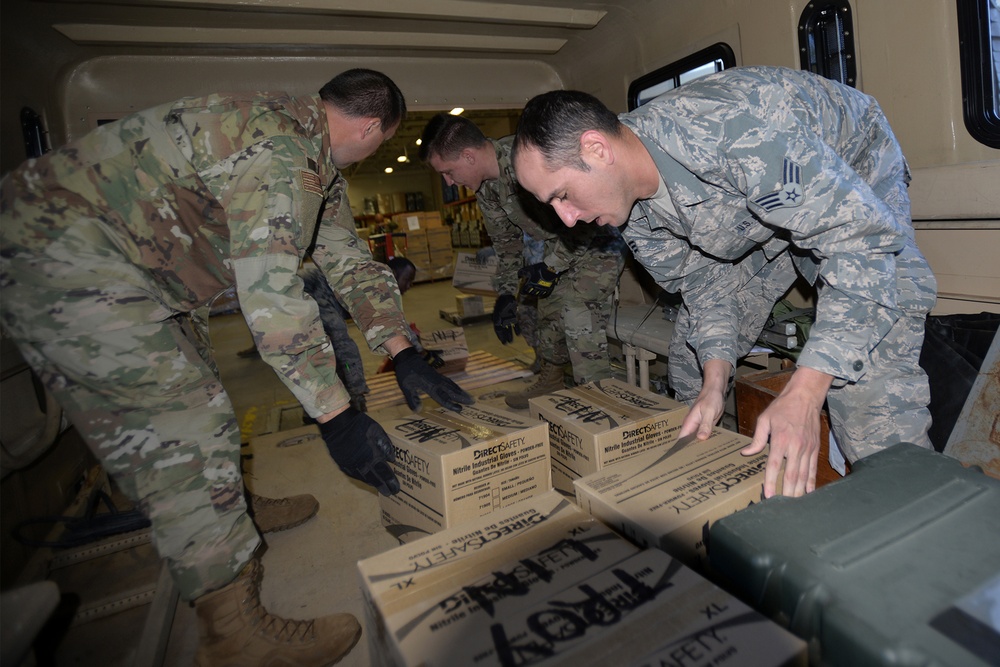 Guard Supports NC State COVID-19 Response