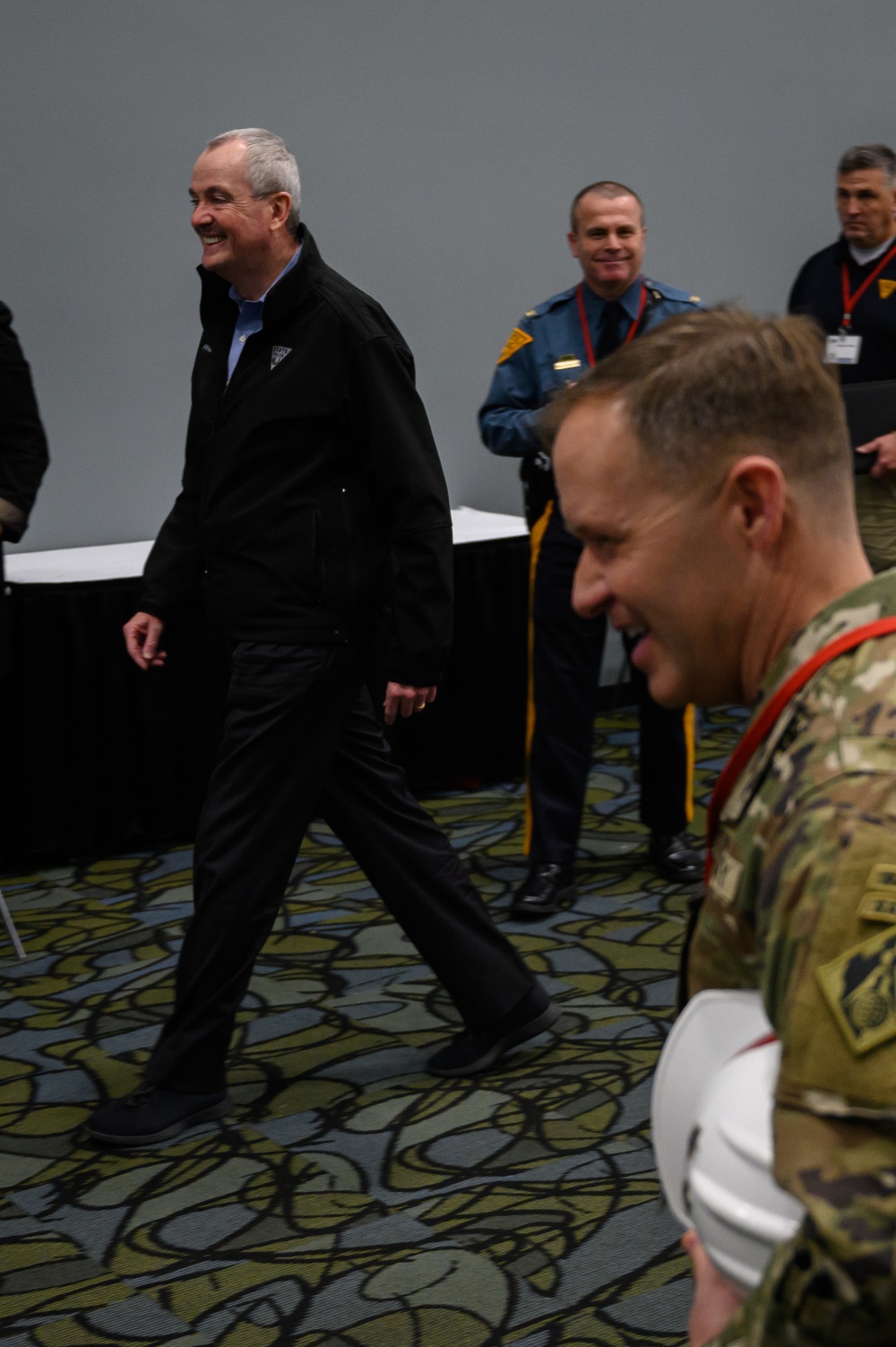 New Jersey Gov. Phil Murphy visits Federal Medical Station
