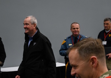 New Jersey Gov. Phil Murphy visits Federal Medical Station