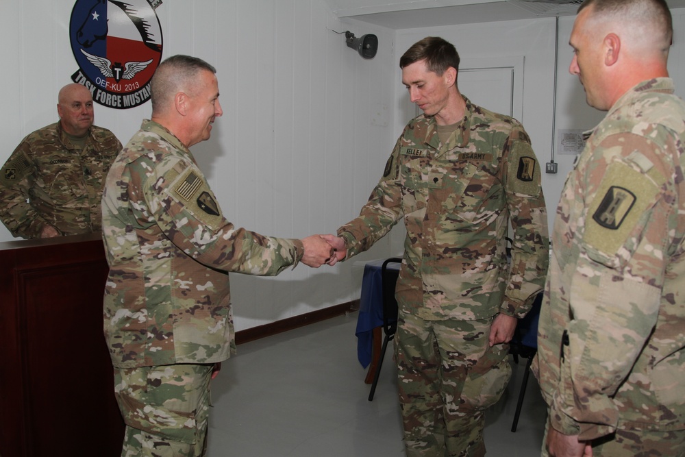Maj. Gen. Steven Ferrari Coins Engineers