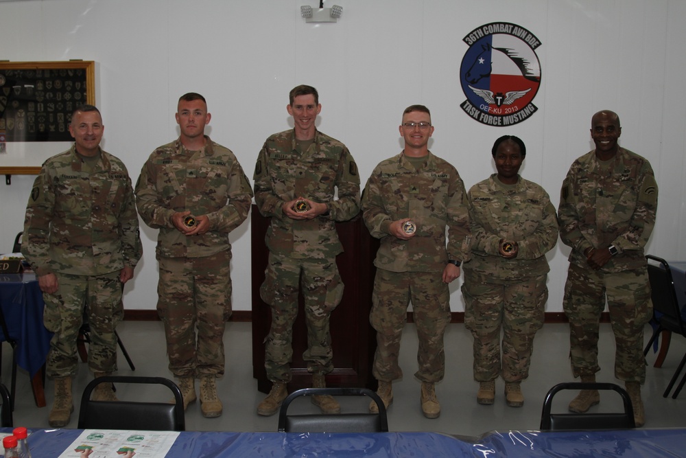 Maj. Gen. Steven Ferrari Coins Engineers