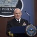 Top Navy Officials Brief at Pentagon