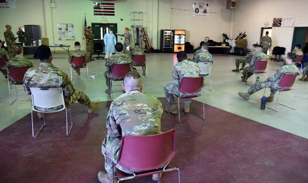 PA National Guard plan and prepare for the transition of additional support to the Montgomery County Community Test Site