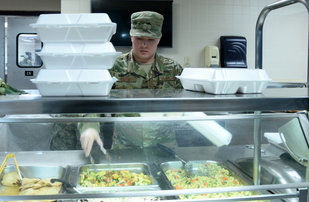 DFAC feeds Airmen during COVID-19 pandemic