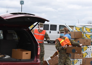 Michigan National Guard assist around 400 families during COVID-19 response