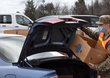 Michigan National Guard assist around 400 families during COVID-19 response