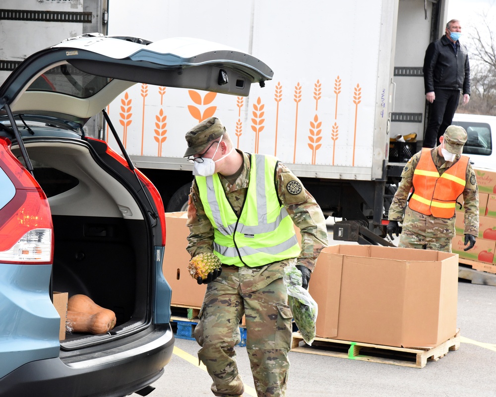 Michigan National Guard assist around 400 families during COVID-19 response