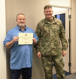 James "Jim" Ellis retires from the U.S. Army Corps of Engineers, Little Rock District after 30 years of federal service