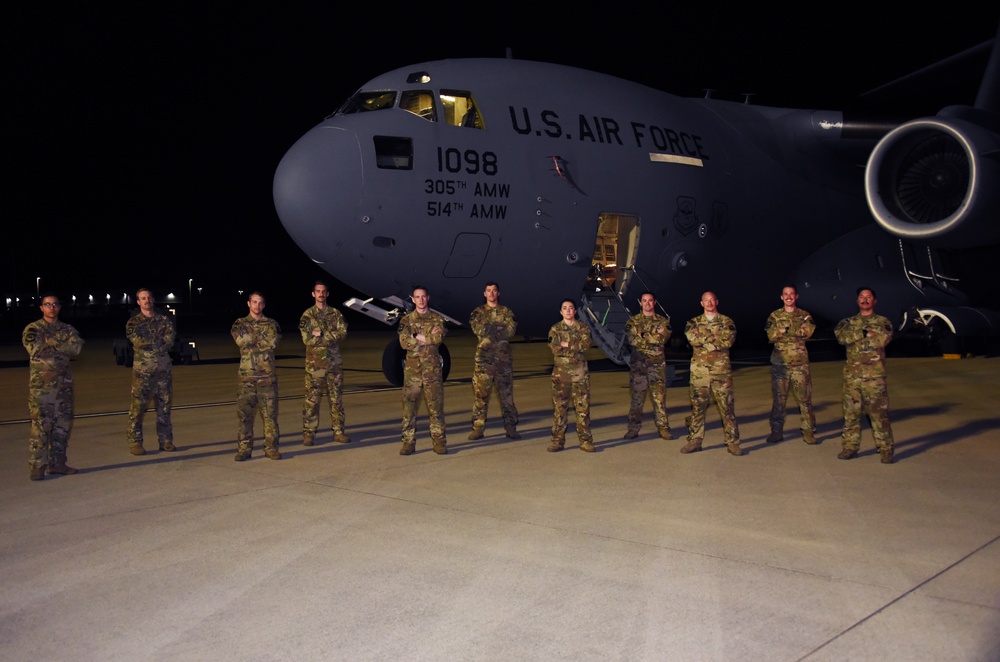 Air National Guard Delivers COVID-19 Test Swab