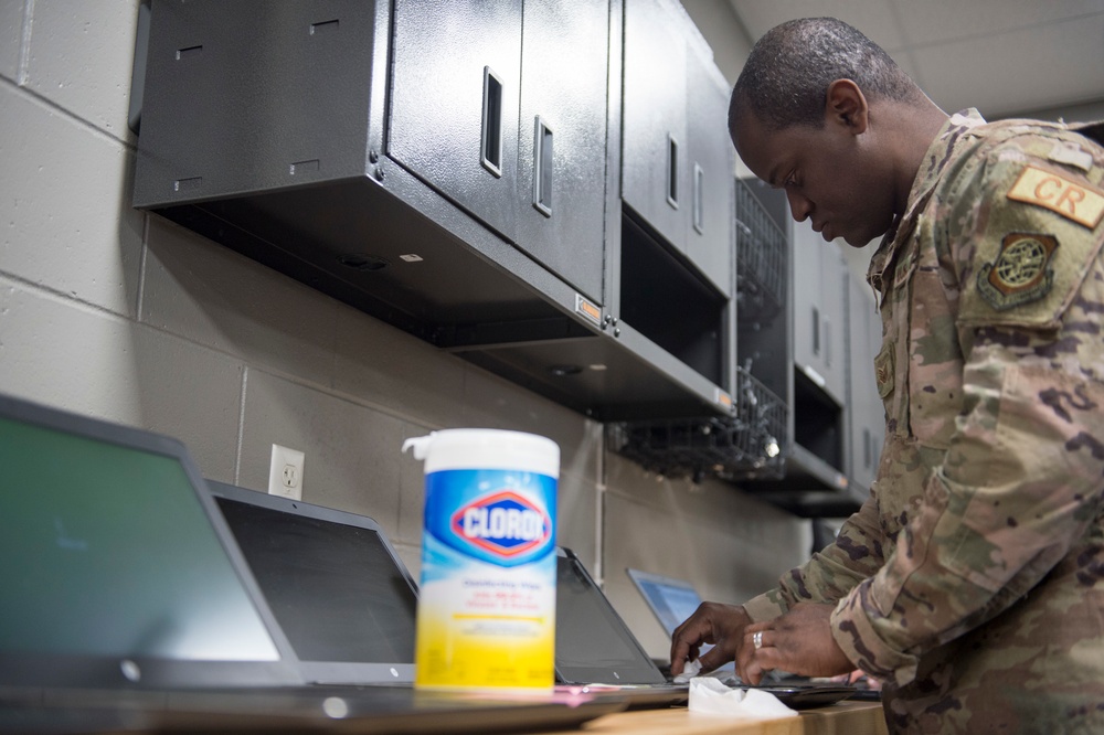 Communications Squadron helps prevent spread of COVID-19