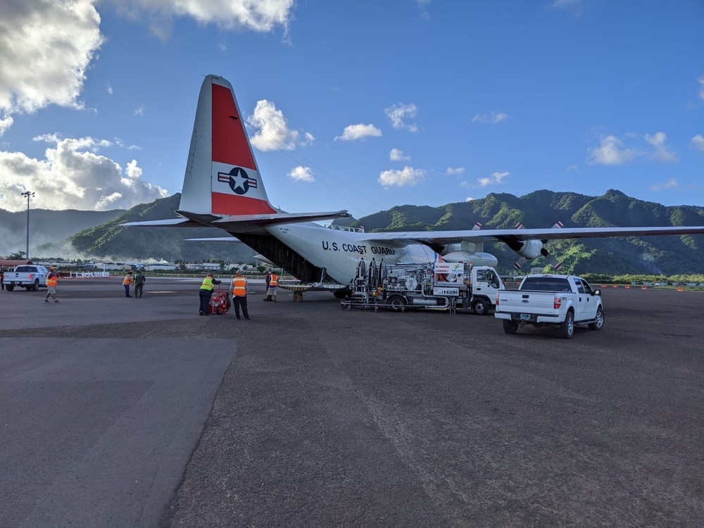 Coast Guard brings supplies to American Samoa 
