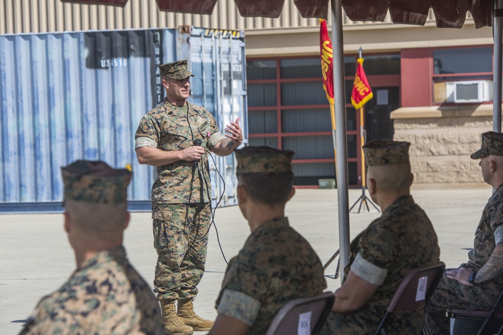 MWSS-373 Relief and Appointment Ceremony