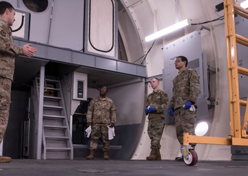 437th MXG instructors teach aircraft decontamination procedures
