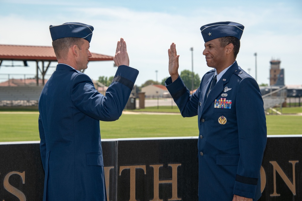 Brig Gen Peter Bailey promotion ceremony