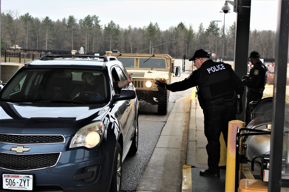 Fort McCoy police stepping up to continue mission through pandemic response