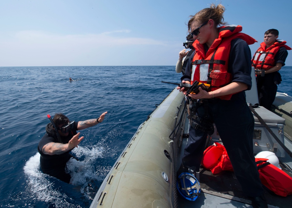 USS Gabrielle Giffords SAR Exercise