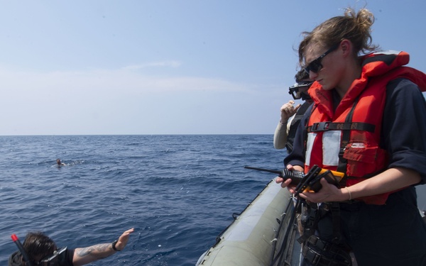 USS Gabrielle Giffords SAR Exercise