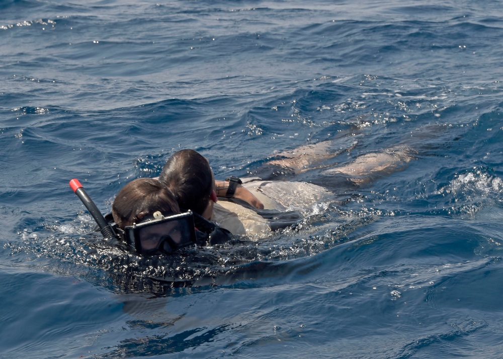 USS Gabrielle Giffords SAR Exercise