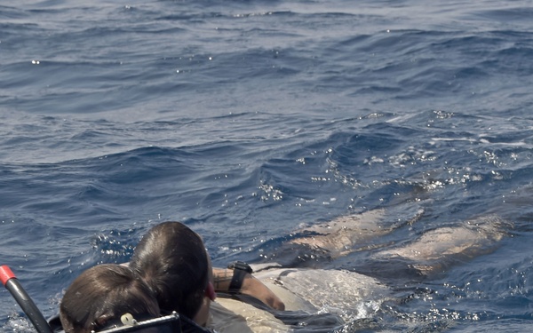 USS Gabrielle Giffords SAR Exercise