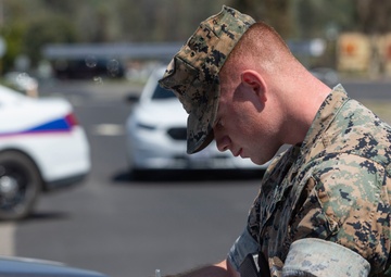 Camp Pendleton’s security services take action for COVID-19