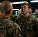 31st MEU Marines awarded by MEU commander aboard USS America