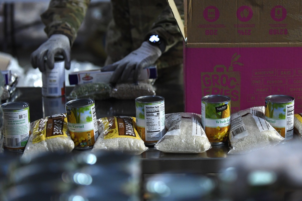 194th Wing activates to support WA food Banks